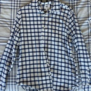 Men’s plaid button down